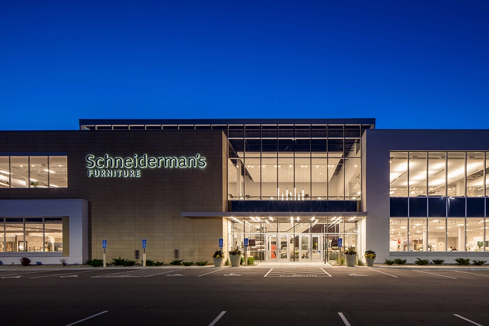 Schneiderman’s Furniture’s newest store in Lakeville, Minn.